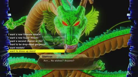 Xenoverse 2: Shenron Wishes [7 Dragon Balls] - YouTube