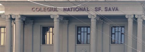 Colegiul Național „Sfântul Sava”
