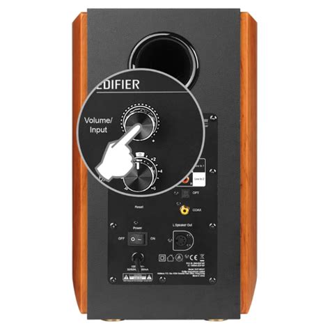 Buy Edifier S1000W Wireless Hi-Fi Bookshelf Speaker - Brown Online ...