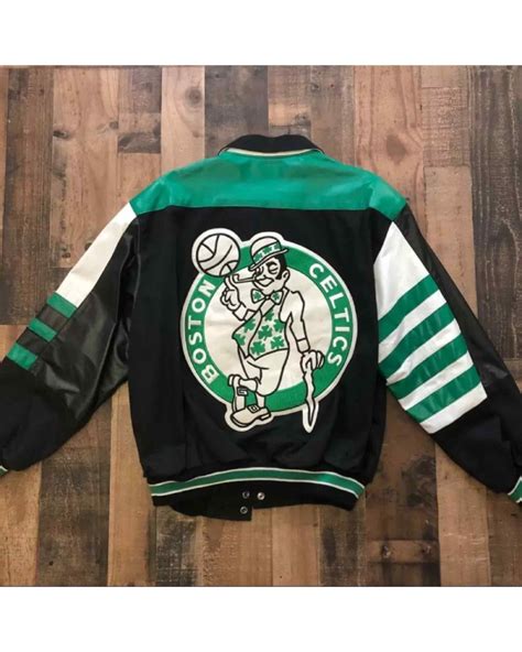 Boston Celtics NBA Jeff Hamilton Varsity Jacket | LA Jacket