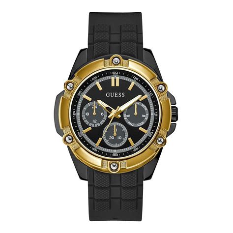 Buy Guess Analog Black Dial Men's Watch-W1302G2 at Amazon.in
