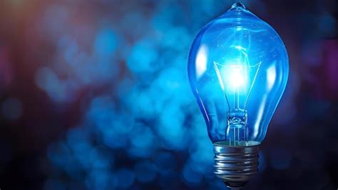 Blue Light Bulb Innovation 的图像结果