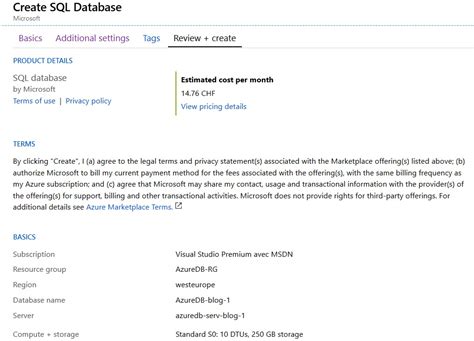 Image result for Azure SQL DB Creation
