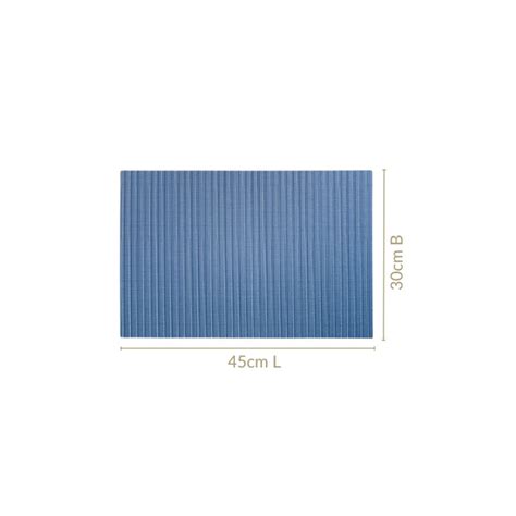 Deep Blue Table Mat Set Of 6 Online - Premium Table Mat | Nestasia