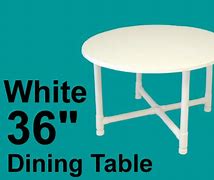 Image result for 36" Wide Round Dining Table