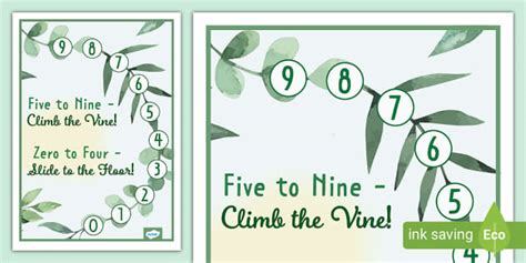 👉 Botanical Themed-Rounding Rhyme Display Poster