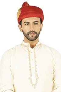 PRIYAKANT SAFAWALA Traditional Handstitch Ready To Wear Red Colour ...