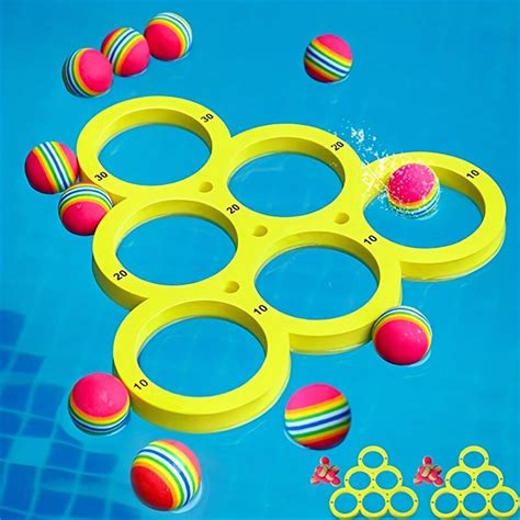 Family-Friendly EVA Floating Pool Toy In Summer, Safe Toss Game For All ...