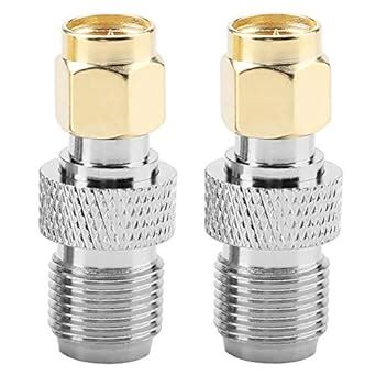 3NH® SMA Male to F Female Adapter, Strong Straight Coupling Connector ...