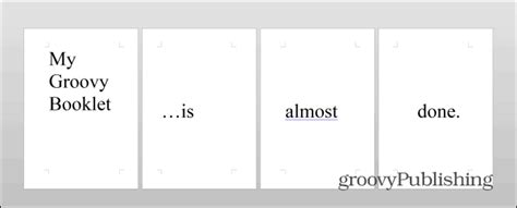 Image result for Create Booklets Using Word
