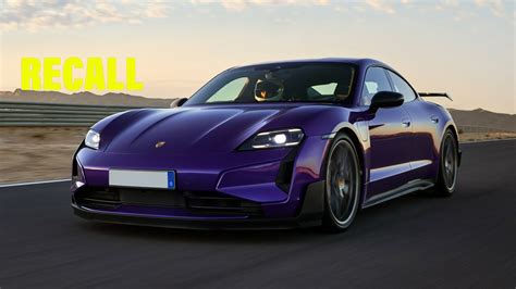 Porsche Recalls Taycan Models Over Potential Fire Risk: Owners Advised ...