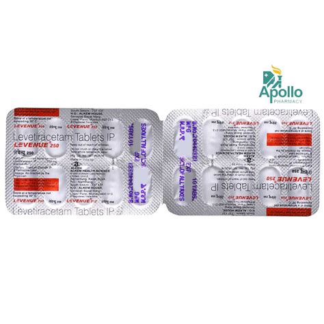Levenue 250 mg Tablet 10's Price, Uses, Side Effects, Composition ...