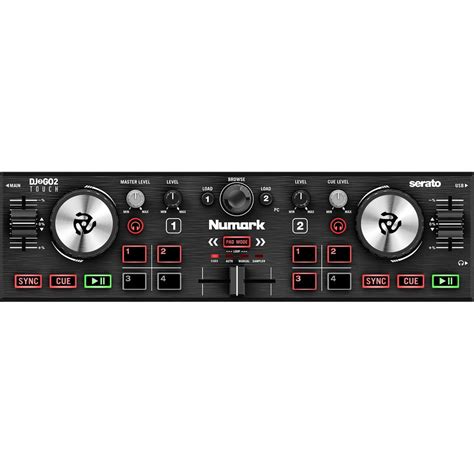 Numark DJ2GO2 Touch Pocket DJ Controller with Touch-Capacitive Jog ...
