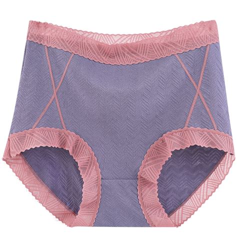 Aofany Plus Size Women Panties Leak Proof Menstrual Underwear ...