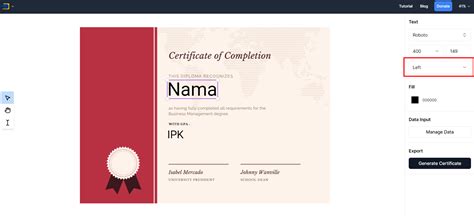 Text Alignment Tutorial 的图像结果