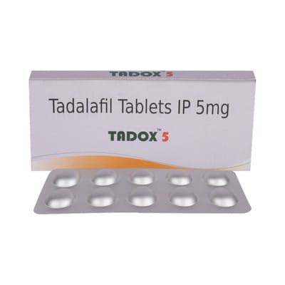 Tadox 5 Tablet: Uses, Side Effects, Price, Dosage & More Info - PharmEasy