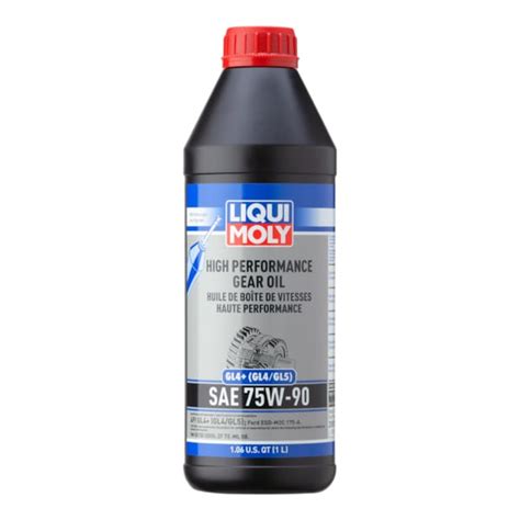 Liqui Moly High Performance Gear Oil GL4+ SAE 75W-90, 1 Liter, 20012 ...