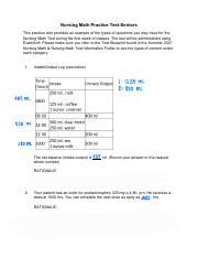 Image result for Basic Nursing Math Practice