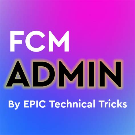 Sketchub • ADMIN FCM Notification By EPIC Technical Tricks