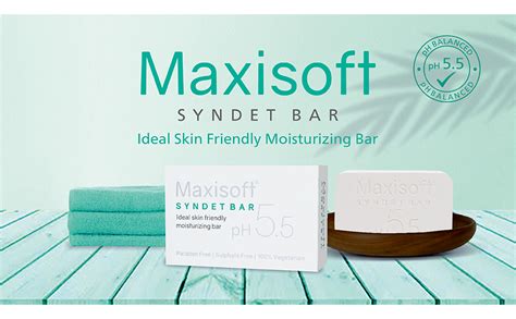 Buy Maxisoft Syndet Bar 75 gm|With Aloe Vera, Almond Oil, Olive Oil ...