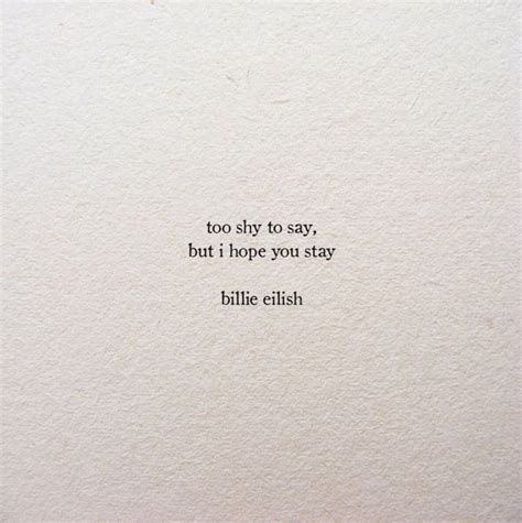 billie eilish lyrics, love quotes and song lyrics - image #6956602 on ...