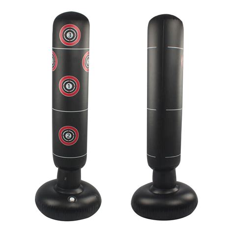 Buy Inflatable Punching Bag Free Standing Boxing Post Boxing Column ...