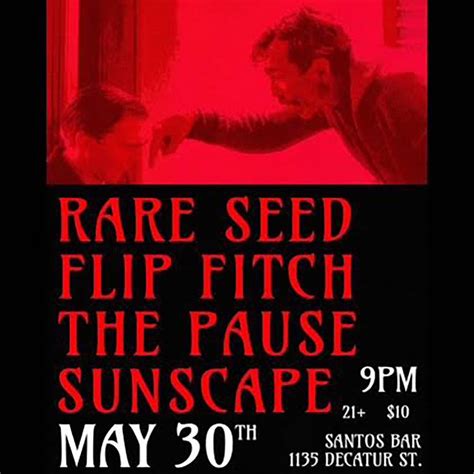RARE SEED ALBUM RELEASE PARTY with FLIP FITCH, THE PAUSE & SUNSCAPE ...
