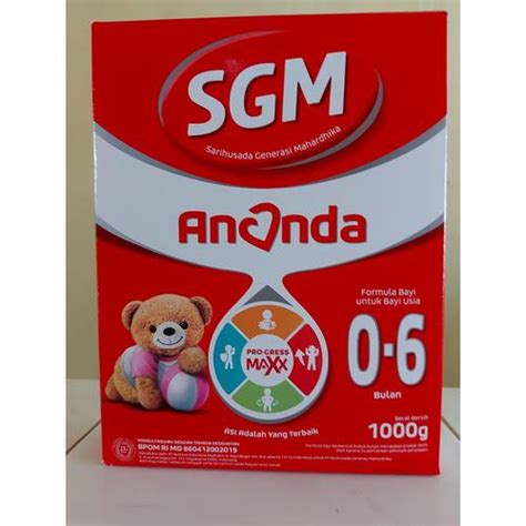 Jual SGM Ananda 0-6 bulan 1000gr - Exp07/2025 - Kota Bekasi - Kayyasah ...