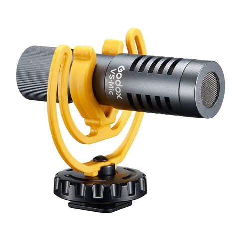 Godox Vs-Mic Compact Camera-Mount Shotgun Microphone - Auxiliary ...