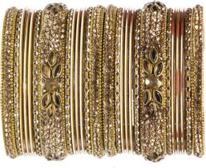 CELESTE Gallery Alloy Gold-plated Bangle Price in India - Buy CELESTE ...