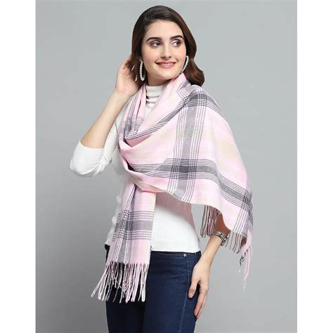Buy Monte Carlo Womens Woven Multi-Color Stole Online