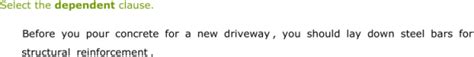 IXL - Identify dependent and independent clauses (Class IX English ...