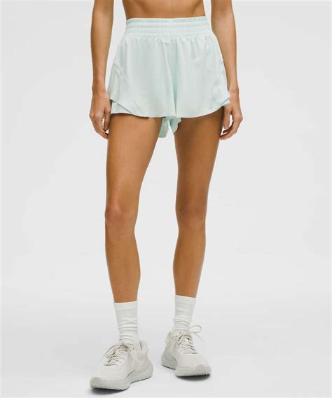 Lululemon Shake It Out High-Rise Running Short 2.5" - Mint Breeze ...