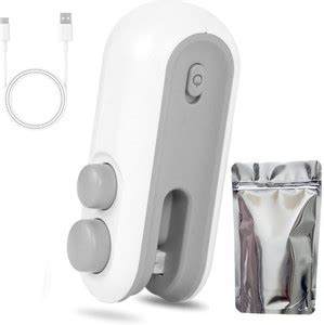 Dcode Portable Packet Sealing Machine Mini Bag Sealer With 10 Pc Glossy ...