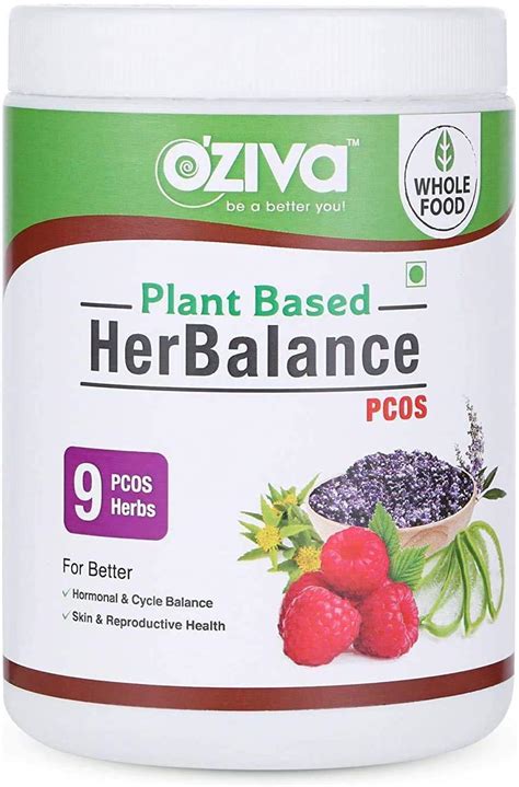 Buy OZiva Based alance for PCOS (with Chasteberry, Rhodiola Rosea, Red ...