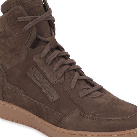 Buy Royal Enfield Street Ace Sneakers - Dark Brown
