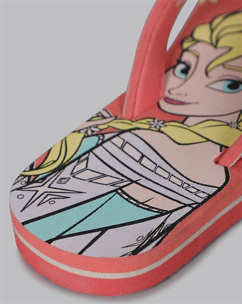 Frozen Peach Flip-Flops For Kids Girls – Kidsville