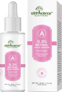 Earth Science Ayurveda Retinol Face Serum W/ Hyaluronic Acid, Rice ...