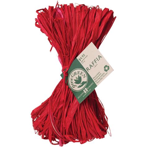 Jillson Roberts Natural Eco Raffia, Red, 6-Count (NR09) : Amazon.in ...