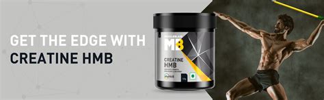 MuscleBlaze Creatine HMB Powder with myHMB, for Strength, Power ...