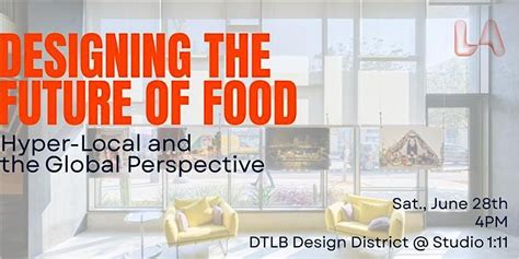 Designing the future of food – Hyper-local and the global perspective ...