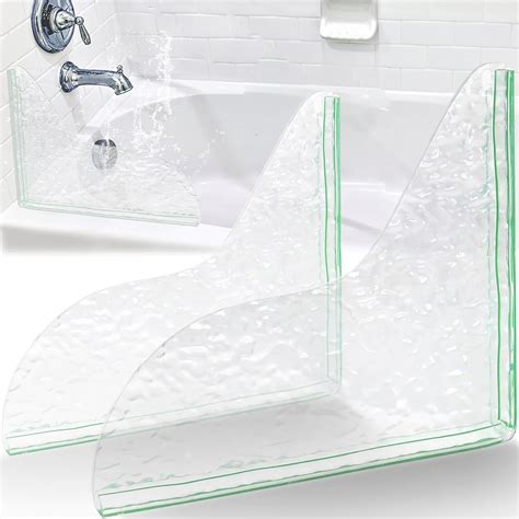 XINYUICEAN Shower Splash Guard Kit, Large Splash Guards for Bathtub ...