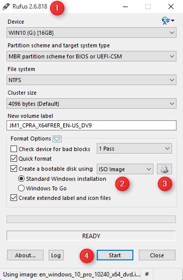 Create Windows 10 ISO Bootable USB - DoubtSolver