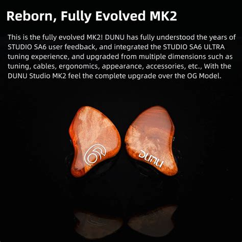 DUNU Studio SA6 MK2/MKII IEM | Concept Kart