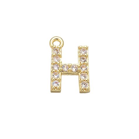 Small Initial Alphabets B Letter Ad American Diamond Gold Pendant For ...