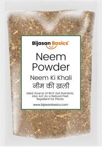 Bijasan Basics Neem Powder, Neem Ki Khali for Plants Fertilizer Price ...