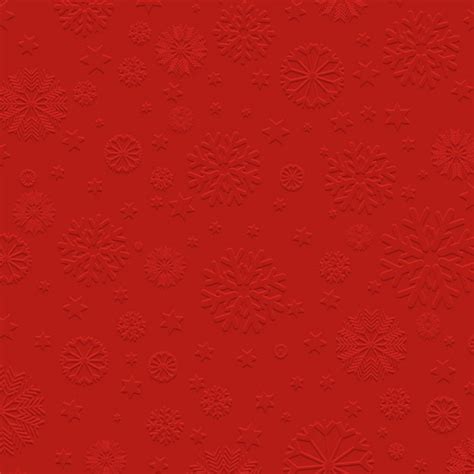 Roter Hintergrund mit Schneeflocken geprägt | Kostenlose Vektor