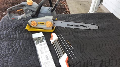 Image result for Using a Chainsaw Filing Guide