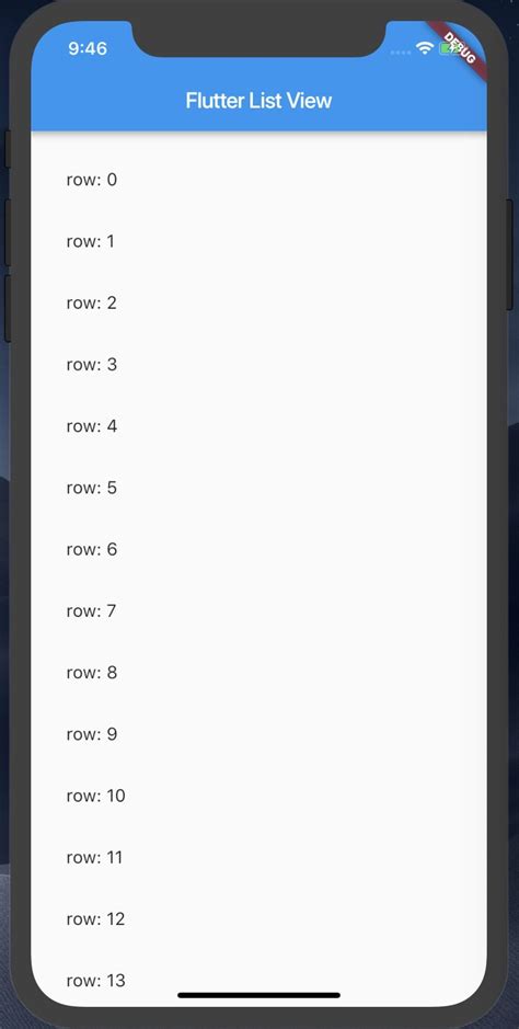 Flutter List View Design 的图像结果