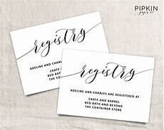 Wedding Registry Free Gifts by Printable Wedding Registry Card Wedding Invitation Set Wedding Registry Free Gifts